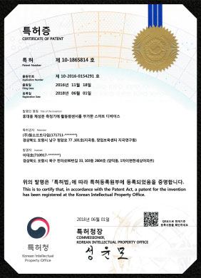 원소프트다임, 인증, 특허